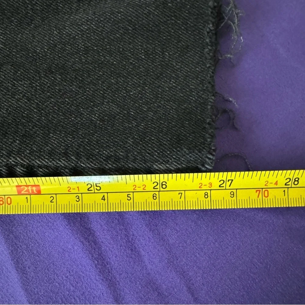 Re/Done Women’s 70s Stove Pipe Jeans in Washed Noir (Black) Size‎ 29